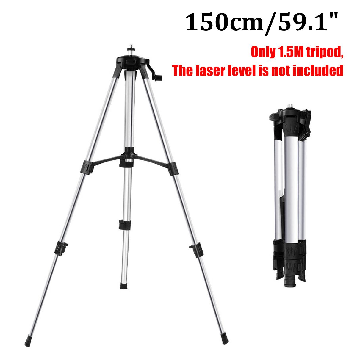 Laser Level Tripod Green 3D 4D 12/16Lines Self-Leveling Vertical Horizontal Powerful 360 Bracket Green 3D Nivel Laser Receiver-Only 1.5m Tripod