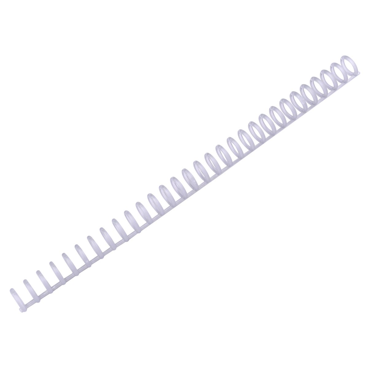 KW-trio 10pcs Plastic 30-Hole Loose Leaf Binders Ring