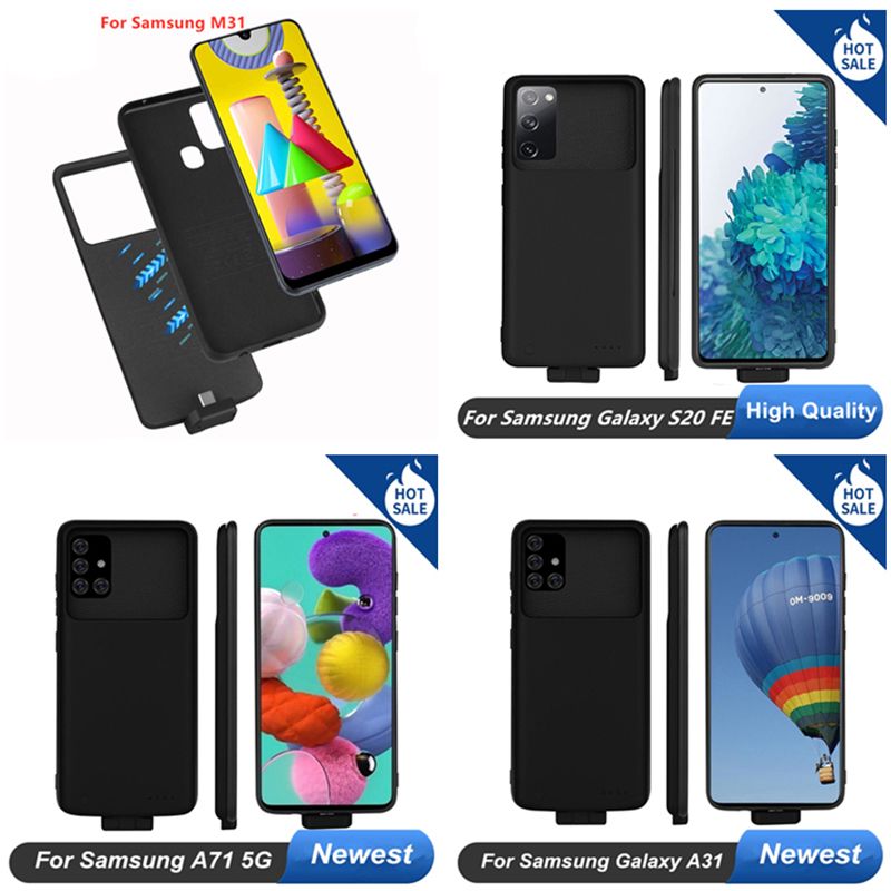 10000mah Case For Samsung Galaxy Note 8 A50s A30s A32 4g 5g