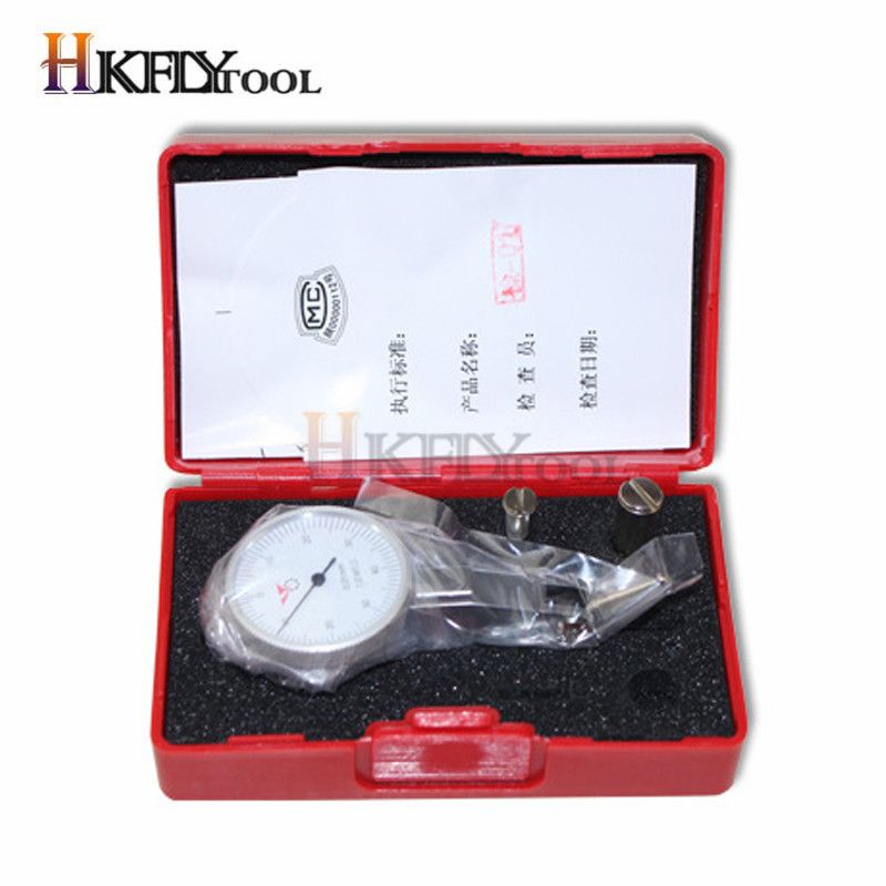 0-0.2 Mm Lever Precision 0.002mm Level Diaauge Scale Precision Metric Dovetail Rails 0-0.8mm 0.01mm Dial Test Indicator