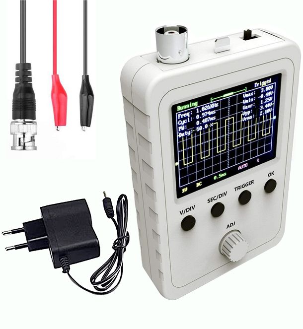 2.4-inch TFT Digital Oscilloscope Kit Shell