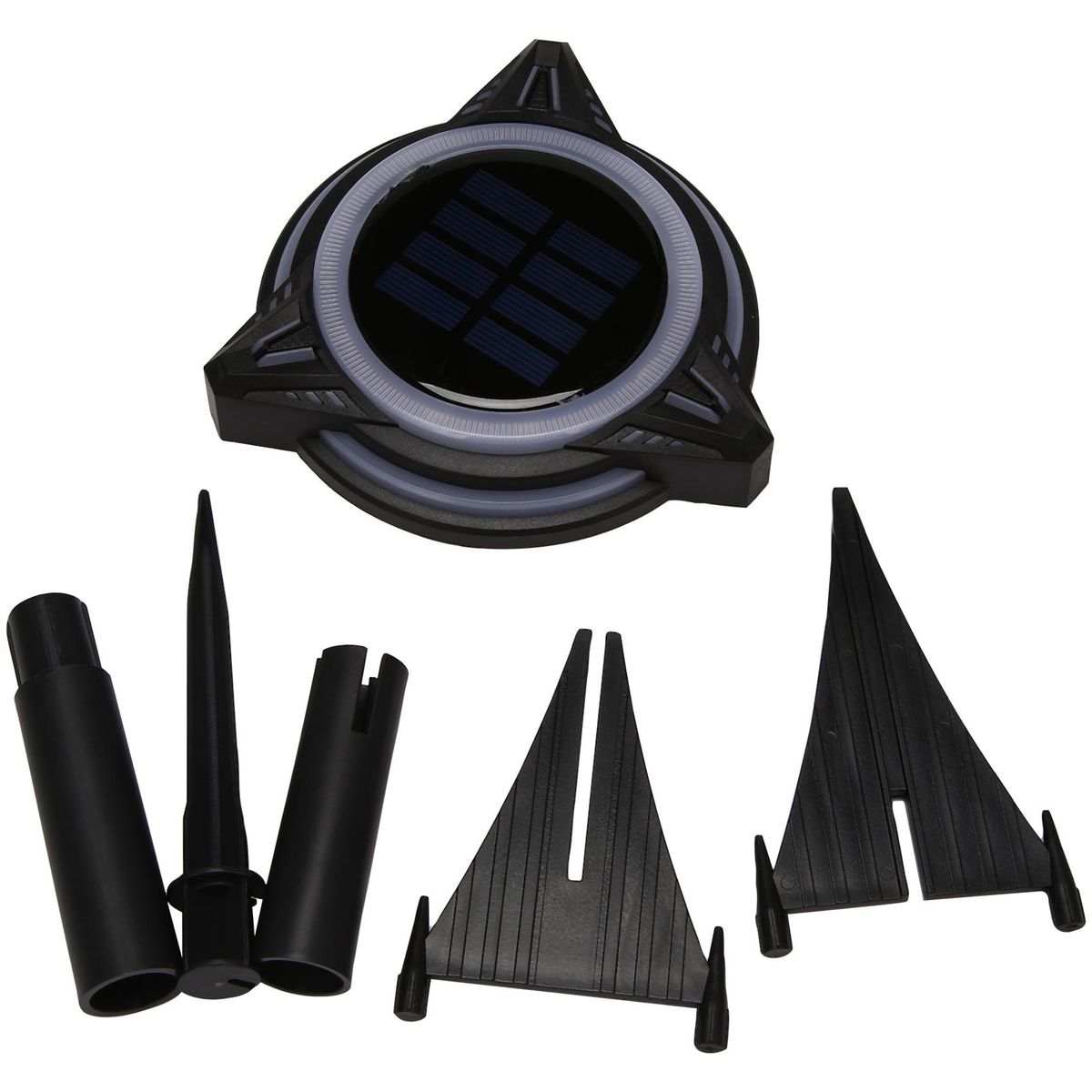 4 Pack Solar Ground Lights Outdoor Waterproof Solar Deck
