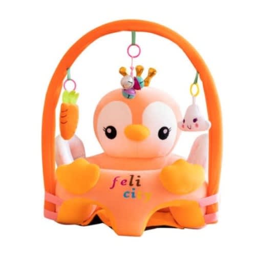 Children Fluffy Support Seat With Activity