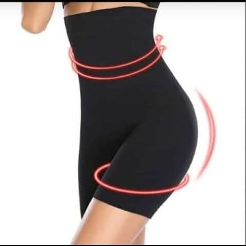 High Waist Tummy Control Girdle Tights With 4 Steel Bones