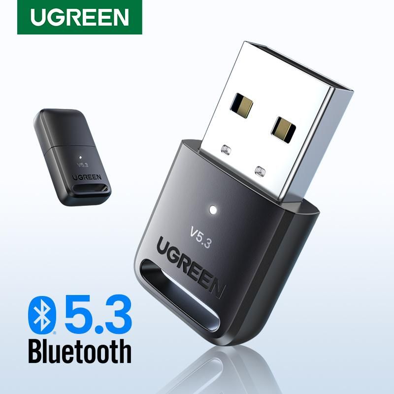 Bluetooth Adapter, USB Bluetooth 5.3 Adapter Wireless Dongle