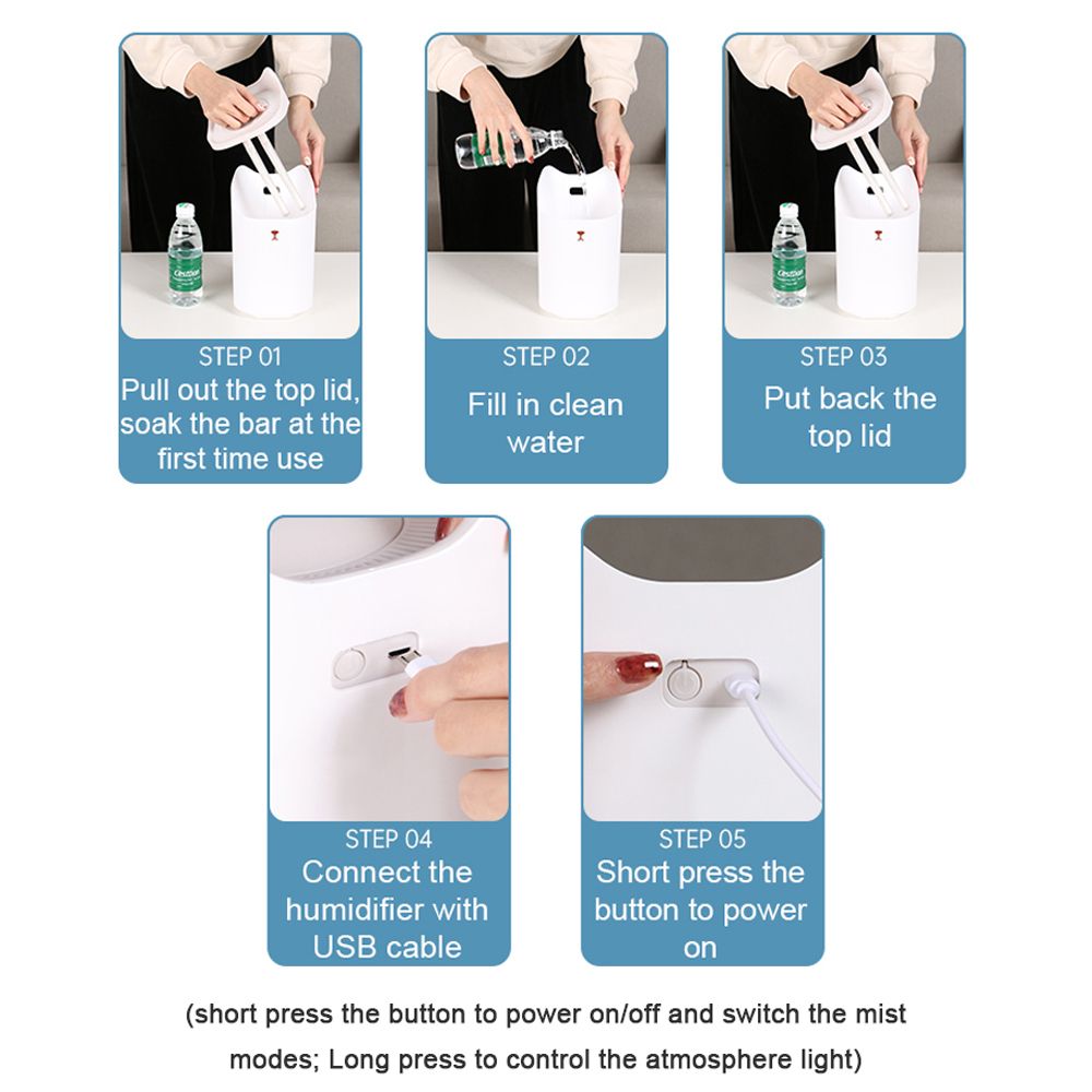 3.3L Humidifiers For Bedroom Air Humidifiers For Large Room