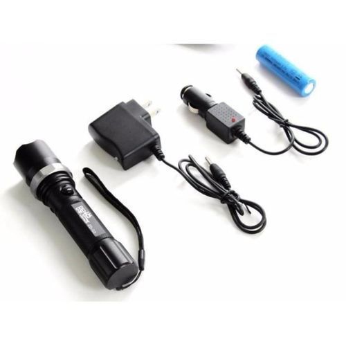 Rechargeable Multifunction S W A T Zoom Flashlight/Torchlight/Lampu Suluh