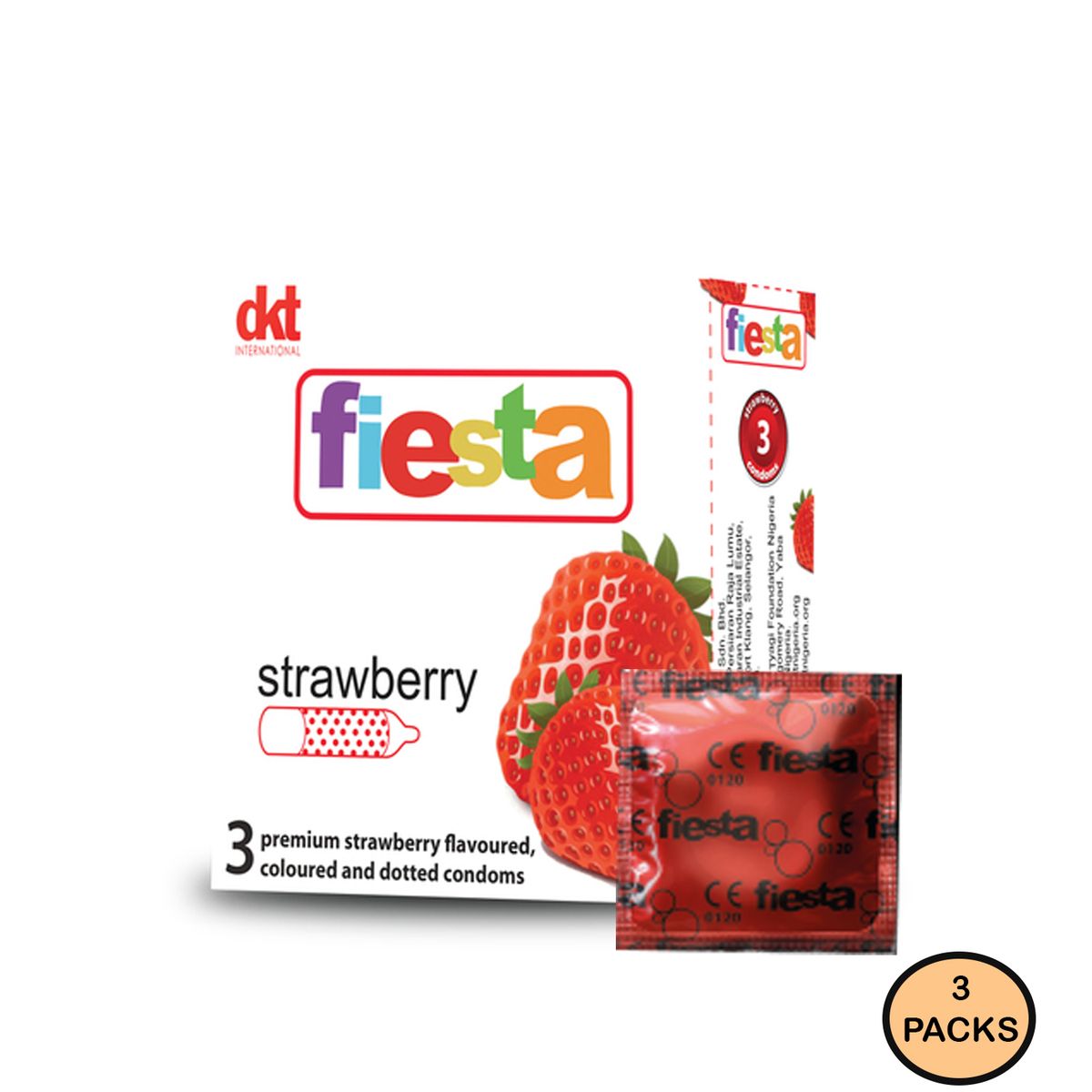 Strawberry Flavoured Condoms For Intense Sexual Pleasure