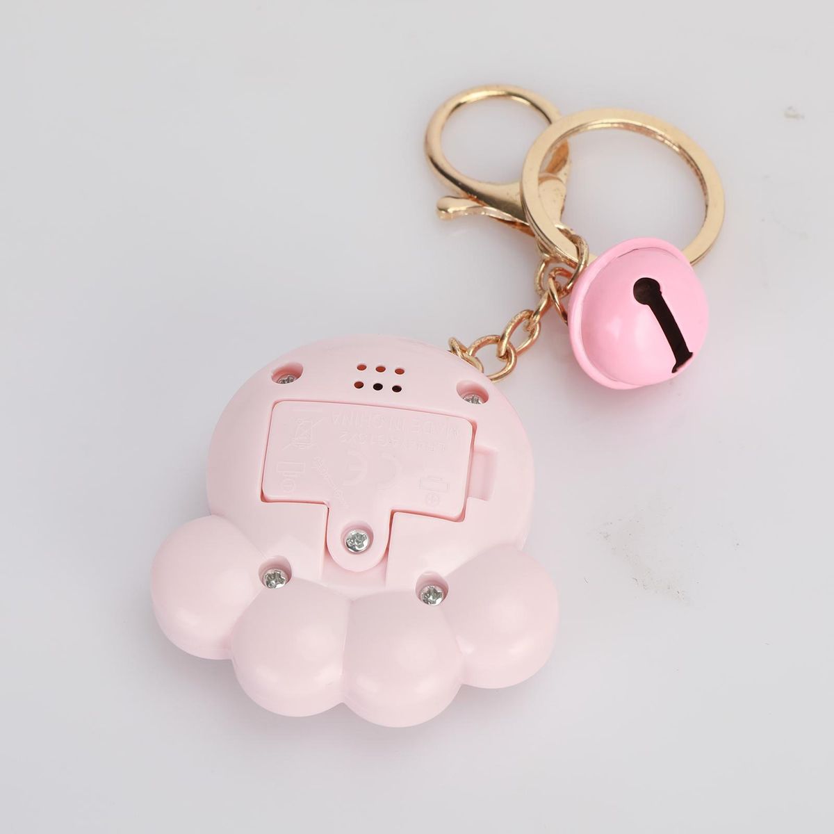 Game Keychain Bell Octopus Memory Game Machine Pink
