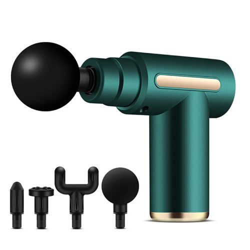 Portable Electric Handheld Massager Gun Neck Vertebra Back Muscle Massage Body Massager Pain Relief