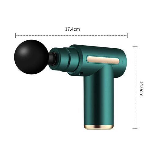 Portable Electric Handheld Massager Gun Neck Vertebra Back Muscle Massage Body Massager Pain Relief