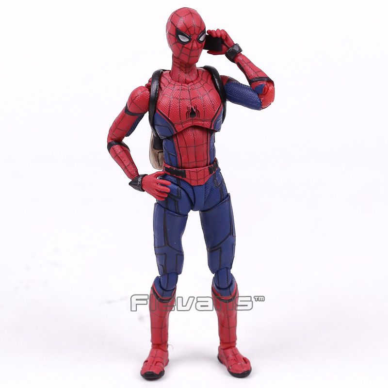 SHF Spider Man Homecoming The Spiderman PVC Action Figure