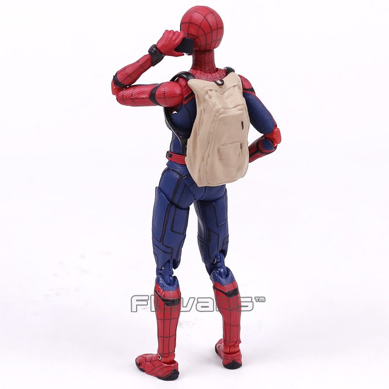 SHF Spider Man Homecoming The Spiderman PVC Action Figure