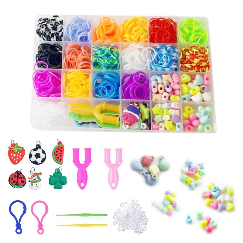 Colors Refill Assorted Loom Rubber Toys 6001200pcs Bands