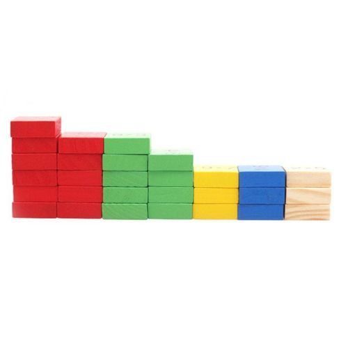Kid Wooden Block 99 Multiplication Table Math Learning-