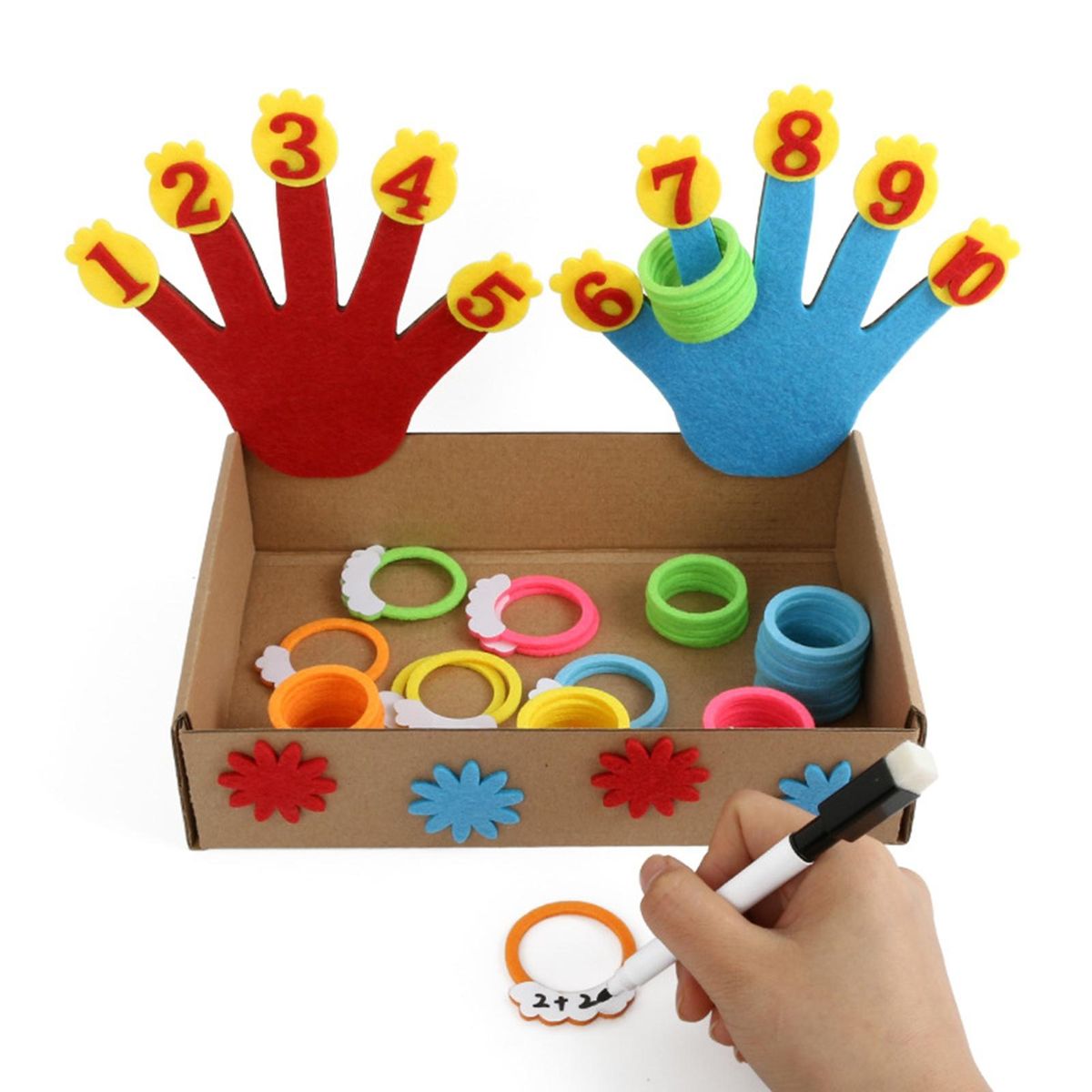 Math Toy Kids Finger Numbers Math Toy