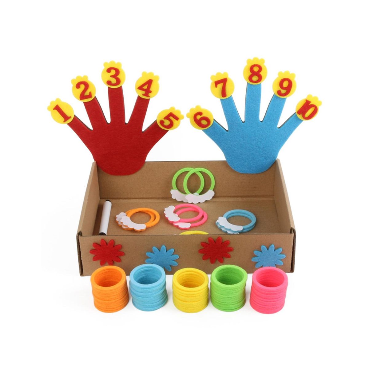 Math Toy Kids Finger Numbers Math Toy