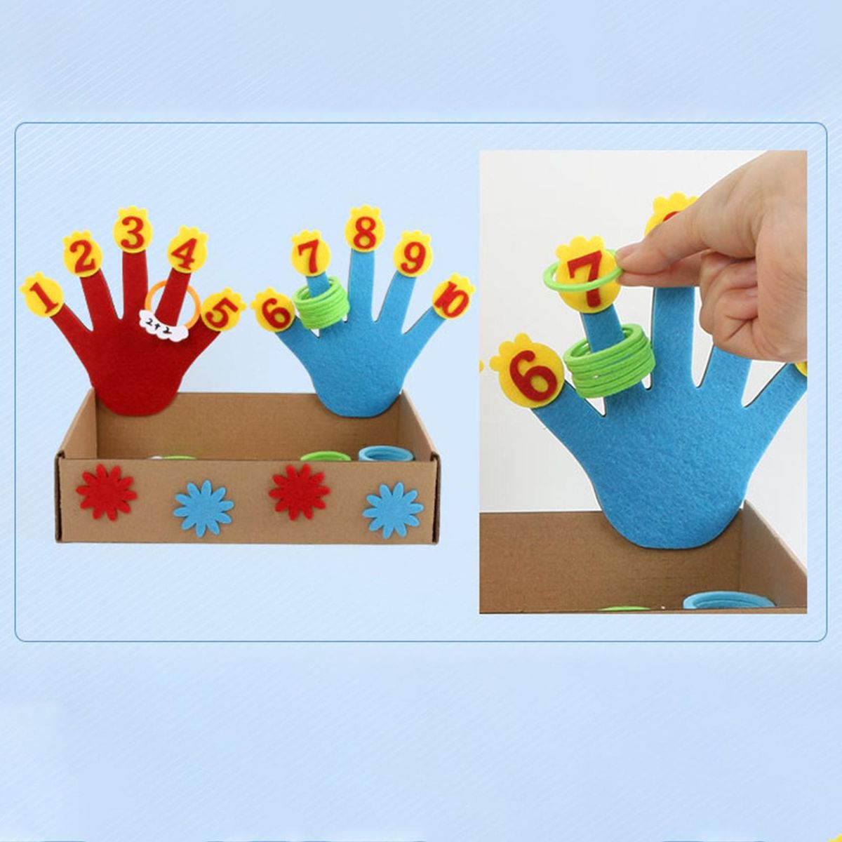 Math Toy Kids Finger Numbers Math Toy