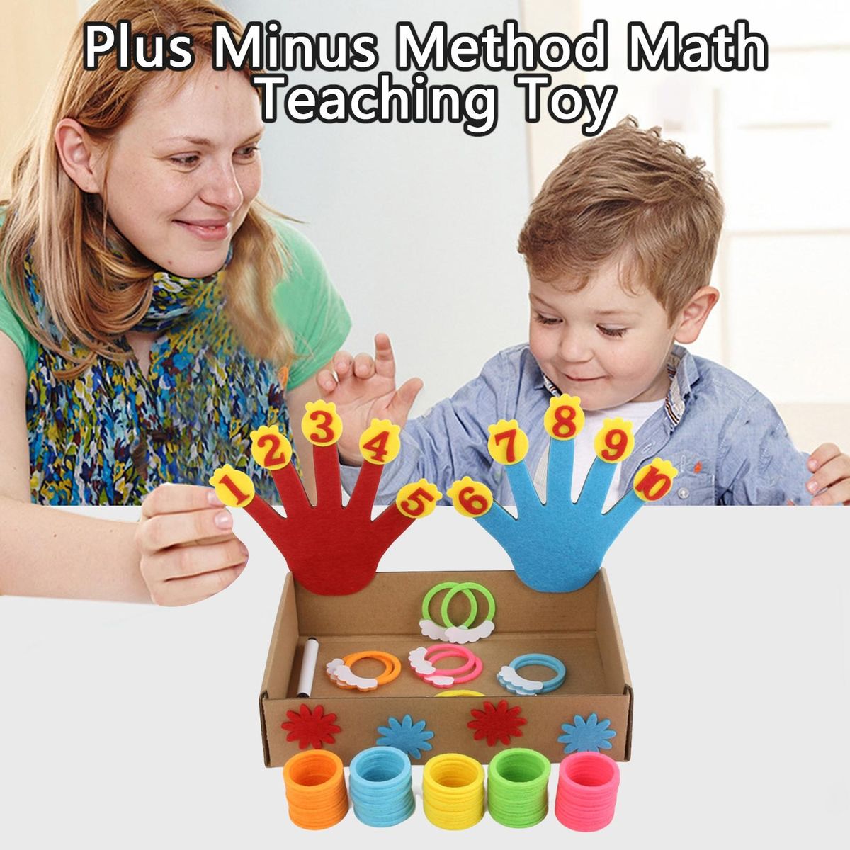 Math Toy Kids Finger Numbers Math Toy