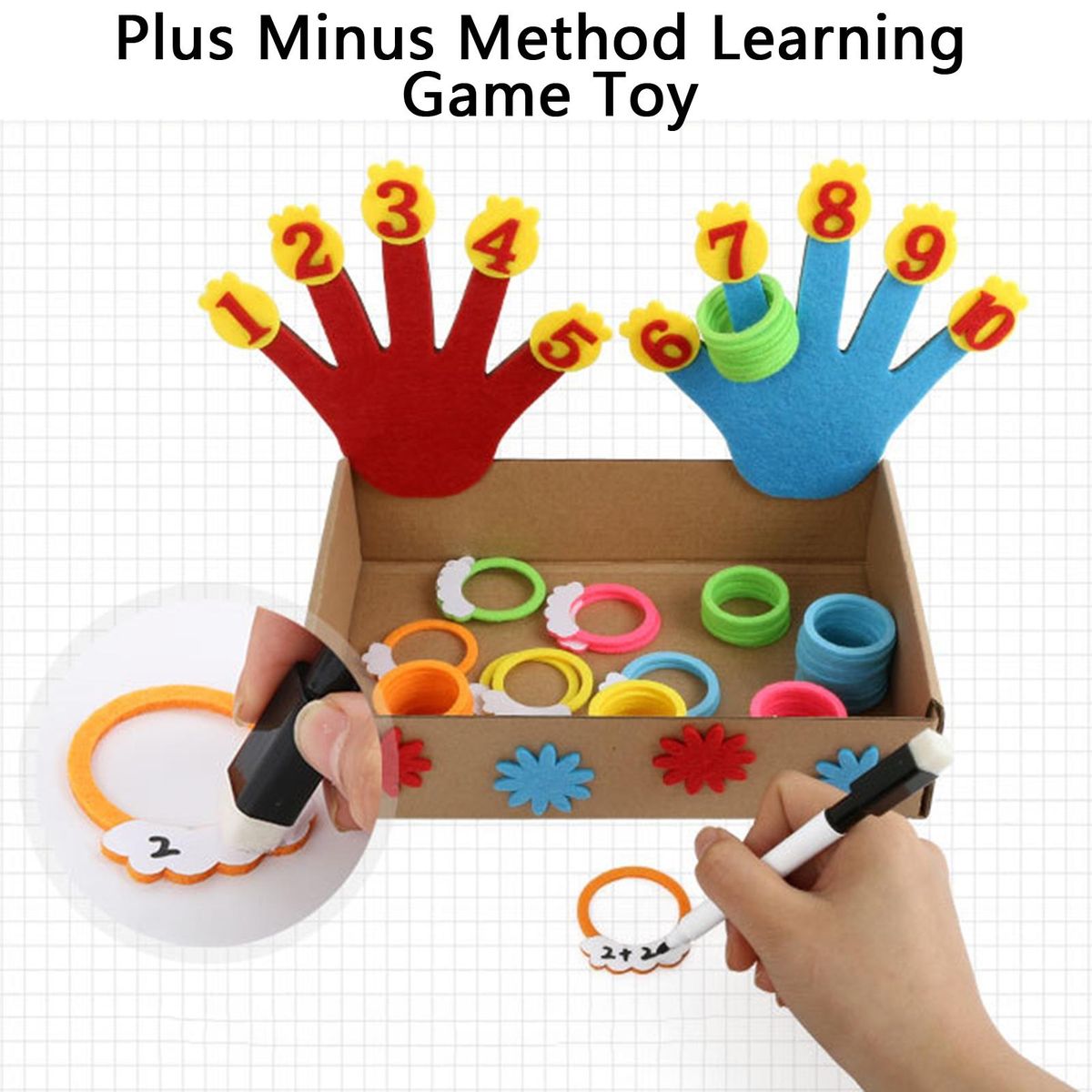 Math Toy Kids Finger Numbers Math Toy