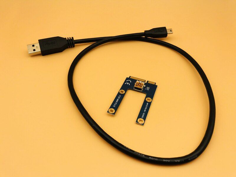 Mini PCIe To PCI Express 16X Riser For Laptop Externaraphics Card EXP GDCC Antminer  Miner MPCIe To