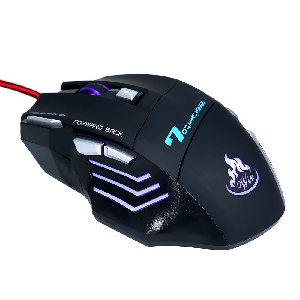 Wired Ergonomic Mouse For Home Office 3 Adjustable DPI