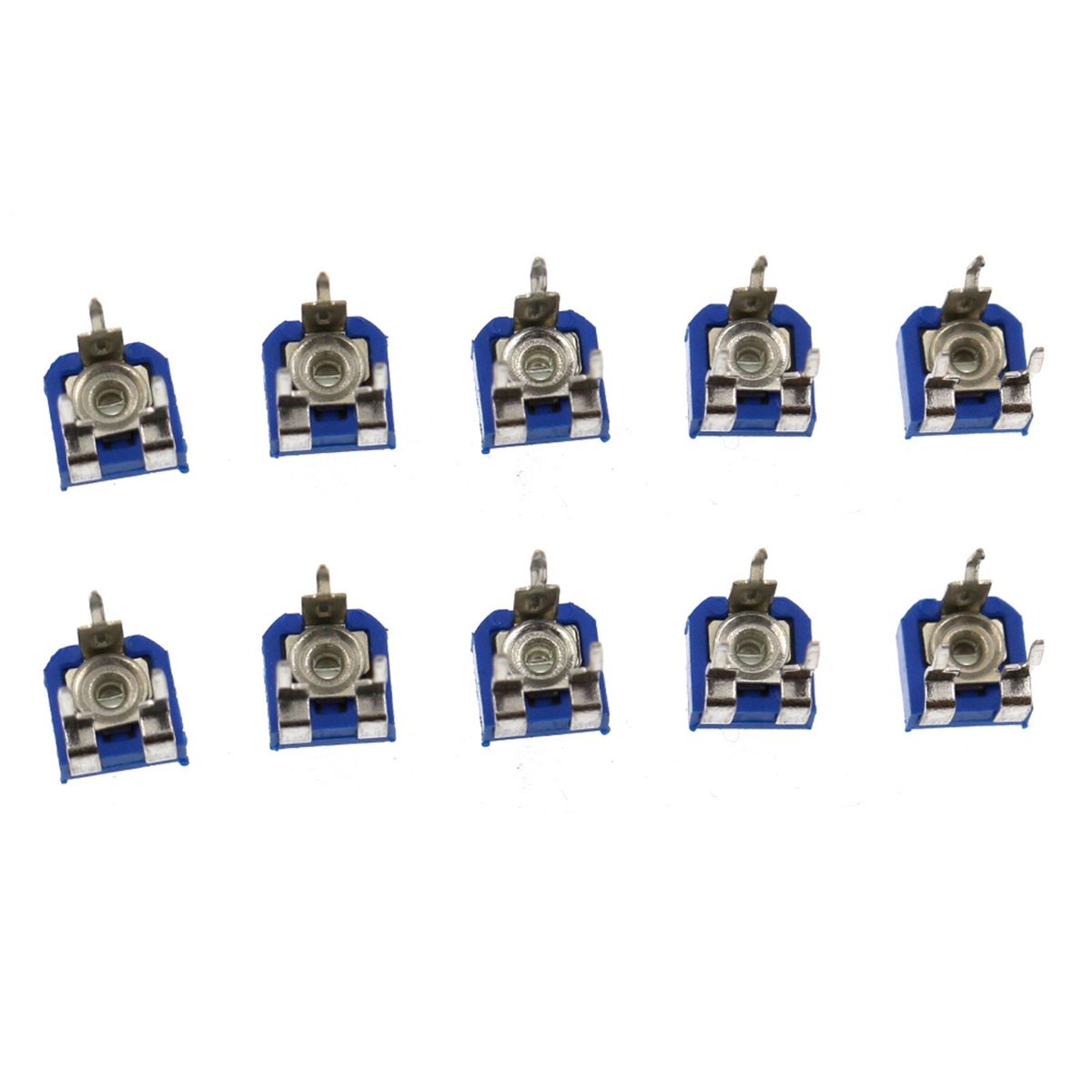 100PCS Potentiometer Variable Resistors Kit 10 Types Value
