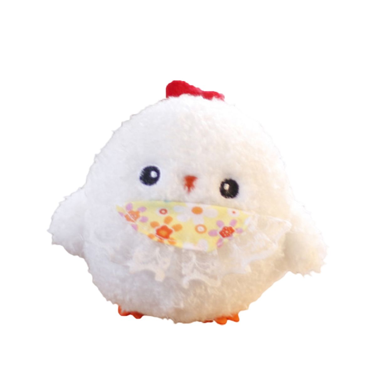 10cm Plush Pendant Plush Cartoon Keychain Children Doll Toy White