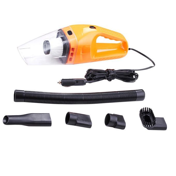 12V Wet & Dry Car Handheld Vacuum Dirt Cleaner For Car Auto Orange