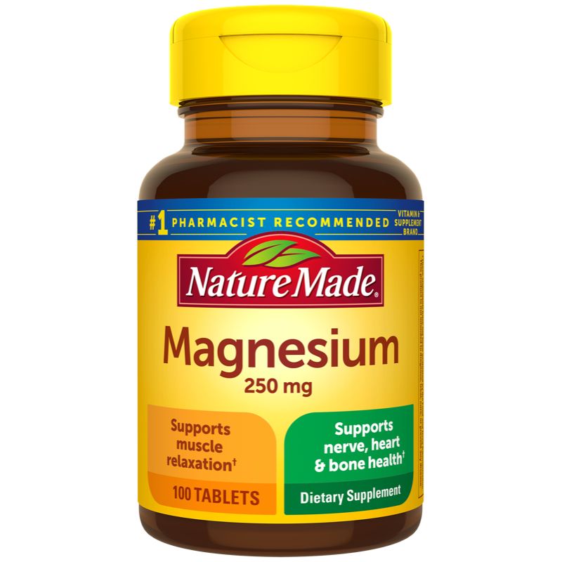 Magnesium 250mg Tabs For Excellent Health Support