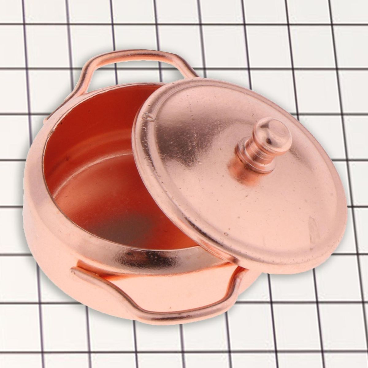 3Pcs Mini Pot Mini Pot Kitchenwares Dollhouse Decor