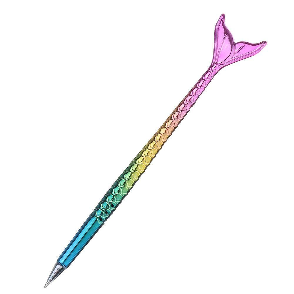 Mermaid Ball Pen Creative Stationery Korean Cute Ballpoint Pen Student Articles Gift Pen 10 Pcs