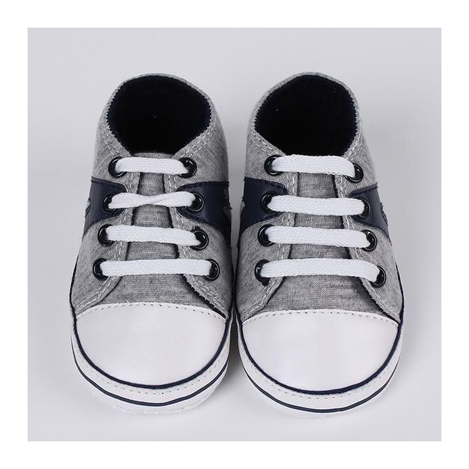Baby Boys Girl Infant Toddler Soft Sole Crib Prewalker Shoes Sport Sneaker 0-18