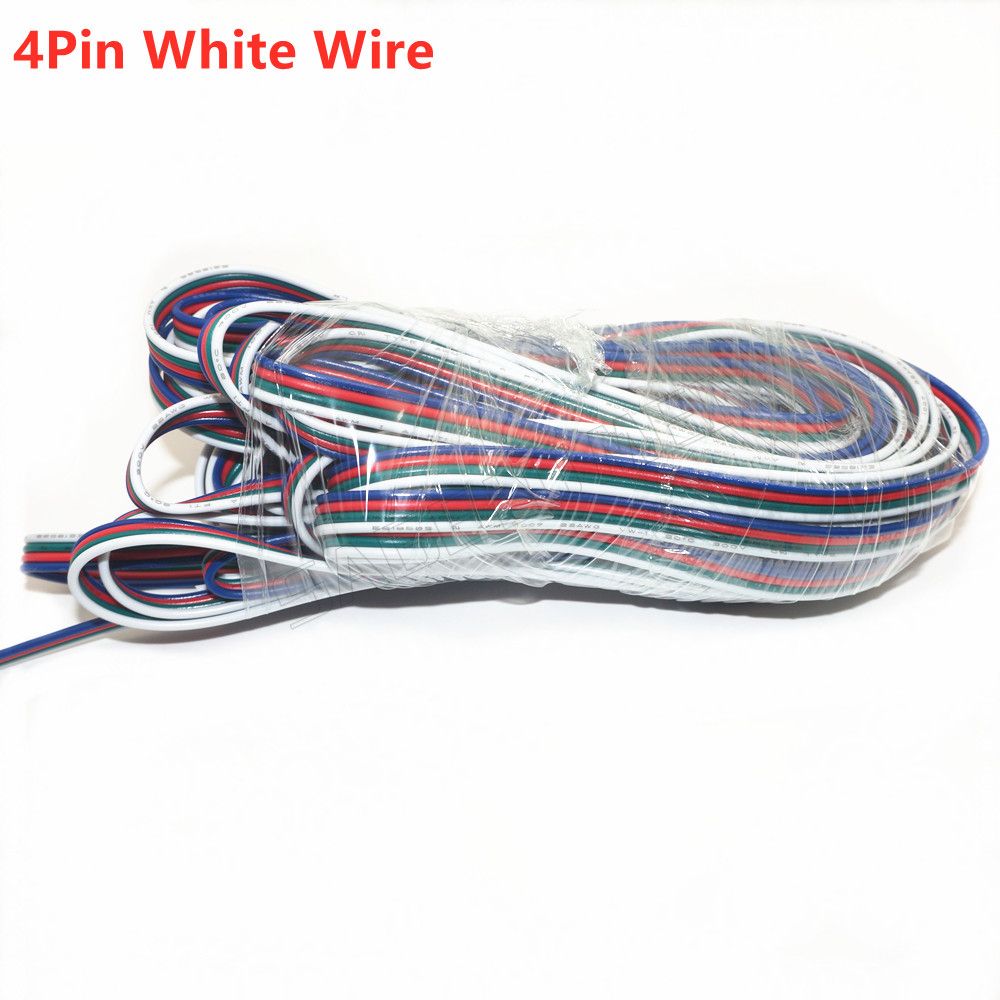 22awg Extension Electric Wire 5050 3528 RGB RGBW RGBWW