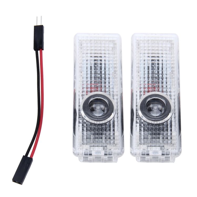 2 PCS LED Car Door Welcome Logo Car Brand 3D Shadow Light