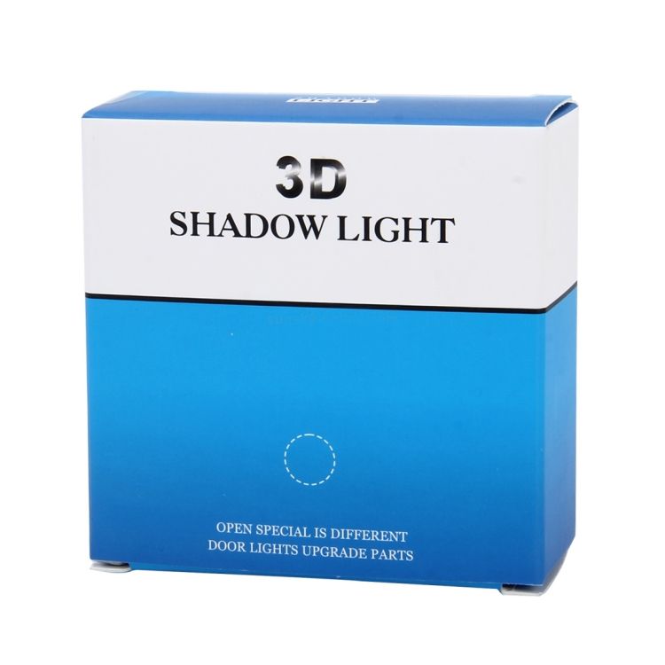 2 PCS LED Car Door Welcome Logo Car Brand 3D Shadow Light