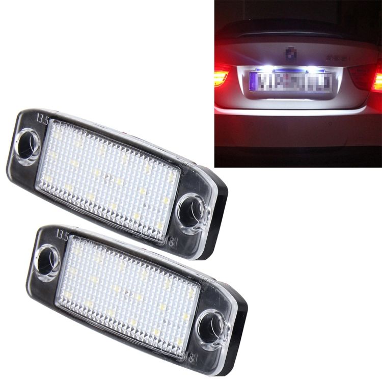 2 PCS LED License Plate Light For Hyundai Sonata