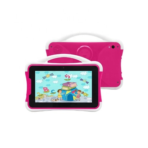 B66 Kids Tablet - 7.0 Inch - 32GB ROM - 3GB RAM - Dual Sim - 3000mAh - Pink
