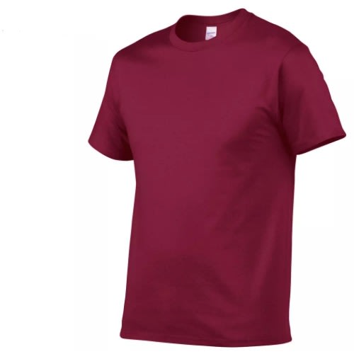 T-shirts - Black + Blue & Wine - 3pcs