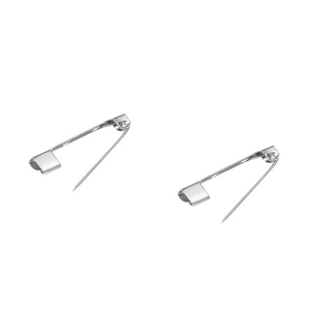 2.5cm Brooch Safety Pins - 100pcs