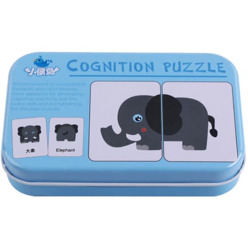 Cognition Jigsaw Puzzle Flash Cards - Animals