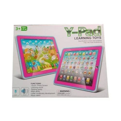 Kids Ypad Learning Tablet With Light And Sound - Pink