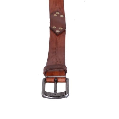 Leather Belt  - Brown