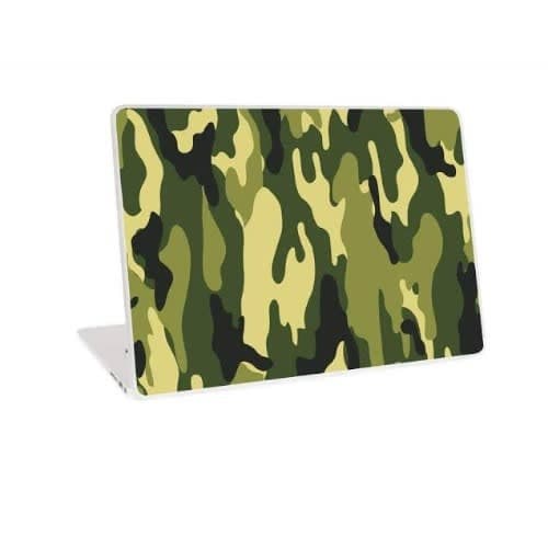 Laptop Decal Vinyl Sticker - Army Camo Design - 38x26cm