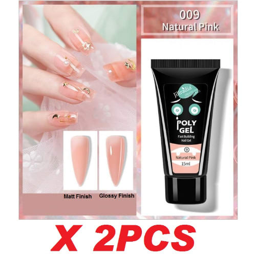 009 Manicure Nail Art Polygel Extension Quick Builder Gel