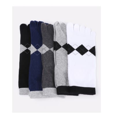 Five Toe Running, Exercise And Casual Socks - Navy Blue