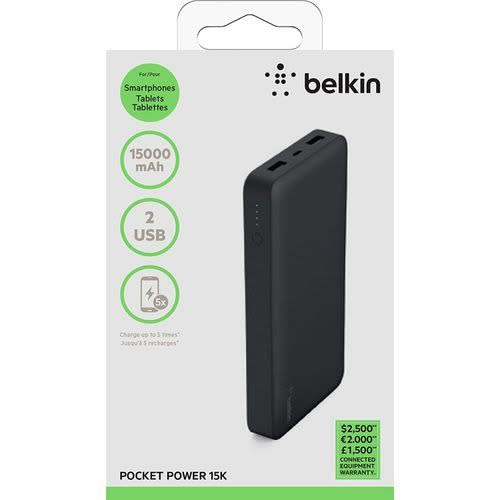 Ultra Slim Power Bank - Pocket Power - 15,000mAh