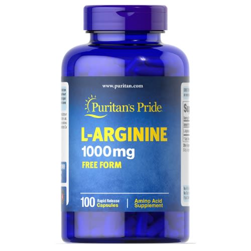 L- Arginine-1000mg - 100 Capsules