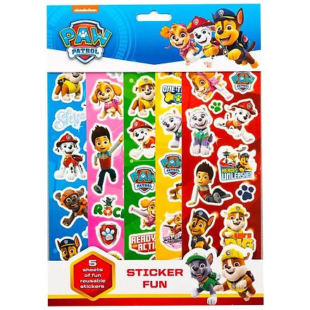 Paw Patrol Sticker Fun, Multicolor