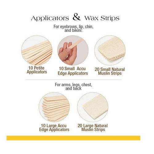 Starter Hair Removal Waxing Kit Bundle Smooth